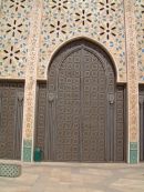 Bronze Doorway, Hassan II Mosque, Casablanca